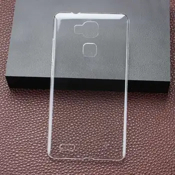 Pre Huawei Mate 7 Nový Príchod Ultra Tenké Transparentné Nečistotami-Odolné Plastové Crystal Clear Pevný Zadný Kryt puzdro pre Huawei Mate 7