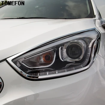 Pre Hyundai ix35 2013 Chrome Predné, Zadné Svetlomety, zadné Svetlá na Čítanie Kryt Výbava Rám Rám Obloha Auto Príslušenstvo