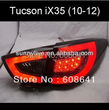Pre HYUNDAI Tucson IX35 LED zadné Svetlo 09-13 V4 Black SN Typ