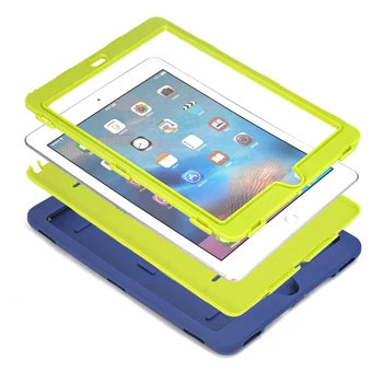 Pre iPad 9.7 Pro,Pre iPad Vzduchu 2 Prípad Retina Deti Baby Safe Brnenie Shockproof Ťažkých Silikónové Tvrdé puzdro Pre iPad Air2