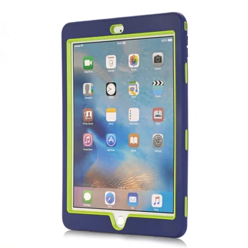 Pre iPad 9.7 Pro,Pre iPad Vzduchu 2 Prípad Retina Deti Baby Safe Brnenie Shockproof Ťažkých Silikónové Tvrdé puzdro Pre iPad Air2