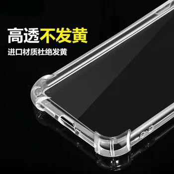 Pre iPhone 7 puzdro pre iPhone 7 Plus Kryt na ochranu Ovzdušia 1.3 mm Mäkké Krištáľovo Jasný Prípad pre Phone7 Transparentné TPU Prípade