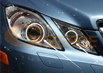 Pre Mercedes-Benz Triedy E W212 E350 E550 E63 AMG 2010-2013 Xenónových svetlometov Ultra svetlé smd led Angel Eyes auta halo krúžky
