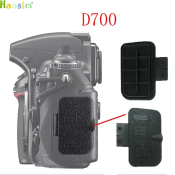 Pre Nikon D700 Export údajov kryt, Zadný kryt Gumy DSLR Fotoaparát Výmena Jednotky Opravy Časť