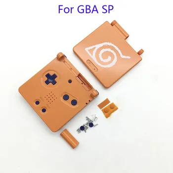 Pre Nintendo Retro Naruto GBA SP Shell Pre Game Boy Advance SP Náhradné Bývanie Prípade