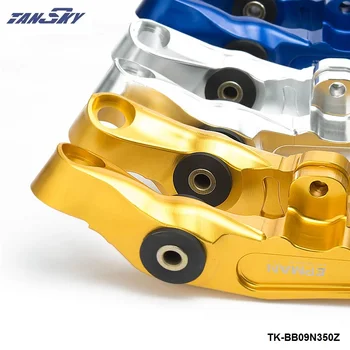 Pre Nissan 350Z 2D 3.5 L Prednej spodnej riadiace Rameno CNC Sochorová upgrade priechodky, Modrá/Strieborná/Zlatá TK-BB09N350Z