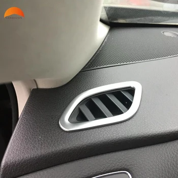 Pre Nissan Teana Altima 2013 2016 2017 ABS Matný Interiér v Prednej Hornej časti Zásuvky Air Vent Zásuvky Kryt Výbava 2ks/set