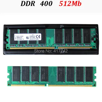 (pre procesory AMD a všetky) ploche DIMM PC-3200 memoria RAM DDR 512 400 / ddr1 512Mb 400Mhz -- doživotná záruka -- dobrá kvalita