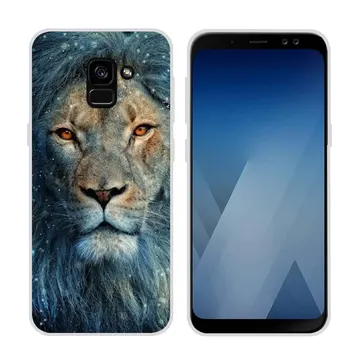 Pre Samsung Galaxy A8 2018 Prípade Pohode Vzor TPU Ochranný Mäkký Silikónový Kryt Pre Samsung Galaxy A8 Plus 2018 Telefón Prípadoch