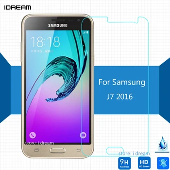 Pre Samsung Galaxy J7 2016 Tvrdeného Skla Screen protector 2.5 D 9H Premium sklo na SM-J7108 SM-J7109 SM-J710F SM-710FN 6 dua