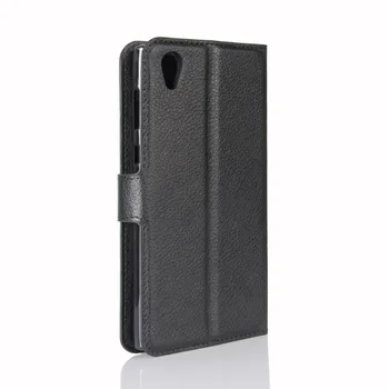 Pre Sony Xperia L1 puzdro Wallet PU Kožené Zadný Kryt Telefónu obal Pre Sony Xperia L1 G3311 G3313 Dual G3312 Prípade Flip Taška