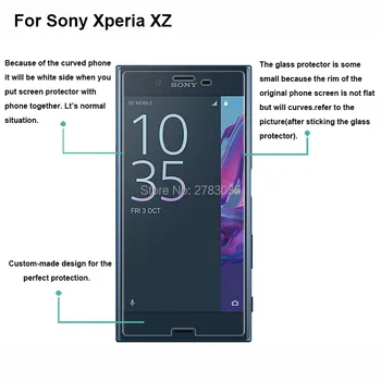 Pre Sony Xperia XZ / Dual 2ks= Mäkké Späť karbónová Fólia + Ultra Tenké Jasné, Prémie Tvrdeného Skla Predných Screen Protector