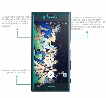 Pre Sony Xperia XZ tvrdeného skla screen protector 2.5 9h bezpečnosti ochranný film na F8332 F8331 F 8331 8332