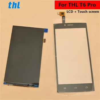 Pre THL T6 Pro LCD Displej +Dotykový Displej+ Nástroje Digitalizátorom. Montáž Náhradné Príslušenstvo Pre Telefón T6 PRO 5.0