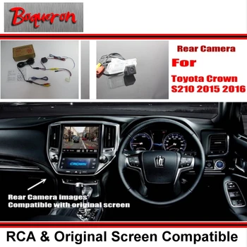 Pre Toyota Pôdy Cruiser Prado 2016 / RCA & Pôvodné Obrazovke Kompatibilného parkovacia Kamera / Späť Do Zadnej strane Fotoaparátu sa Nastaví