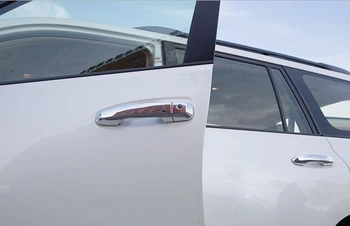 Pre Toyota Pôdy Cruiser Prado FJ150 2016 8pcs Chrome Auto Exteriérové Dvere, Rukoväť Kryt Výbava Liatie Chránič Príslušenstvo