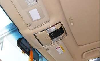 Pre Toyota Pôdy Cruiser Prado FJ150 2016 Chrome Interiéru Vozidla Svetla na Čítanie, Čítanie Kapota Kryt Výbava Modelárskeho Príslušenstva