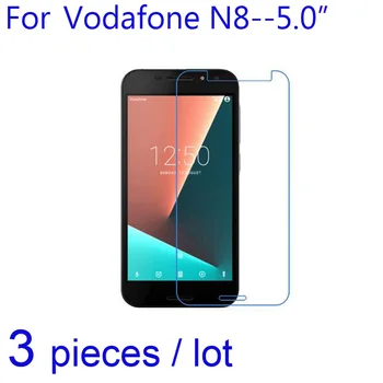Pre Vodafone Smart V8 N8 E8 LCD Stráže,3ks/bal Číre/Matné/Nano nevýbušnom Mobilný Telefón Screen Protector Ochranná Fólie