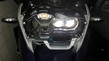 Pre Vysoko Kvalitné Motocyklové Svetlometu Vedúci svetlo Gril Stráže Kryt Chránič Pre BMW R1200GS 2013 -2016 Dobrodružstvo R1200 GS R