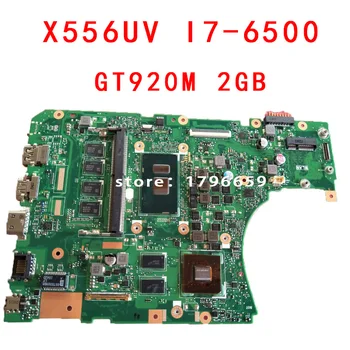Pre X556U X556UV ASUS X556UV X556UB X556UR X556UF X556UJ Doske CPU i7-6500U REV:3.0 GeForce 920M 2GB Plne testované