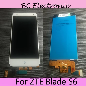 Pre ZTE Blade S6 S 6 LCD Displej Originálne LCD Displej +Dotykový Displej Montáž Náhradná Pre ZTE Blade S6 Smartphone