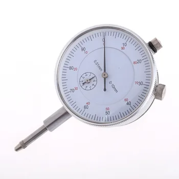 Precízny Nástroj 0.01 mm Dial Indikátor Presnosti Measuruing Nástroj Dial Indikátor Rozchod 0-10 mm Meter Presné Concentricity Test