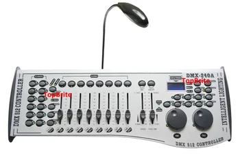 Predaj Medzinárodný Štandardný DMX 240 Radič Kontroly Pohyblivé Hlavy Led Par Fáze Svetlá Konzoly DJ 512 Dmx Regulátor Zariadenia