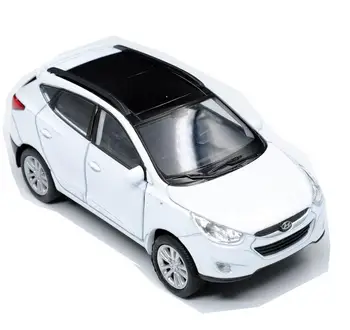 Predaj Vysokej simulácia moderné Tucson model ix35 hračky, 1: 36 rozsahu zliatiny vytiahnuť späť modelu auta, 2 otvorte dvere, doprava zdarma