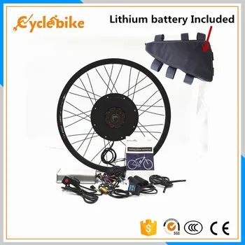 Predné alebo zadné motorových 65km/h 48v 1500w E bicykli auta 1500w Elektrický bicykel na prestavbu s Lítium batéria