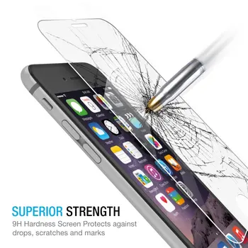 Premium Tvrdeného Skla Screen Protector Pre Apple iPhone 8 X 7 7 Plus 6 6s 4.7