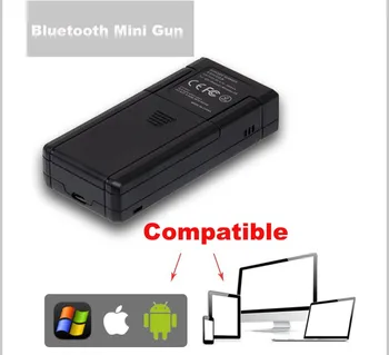 Prenosné Bezdrôtové CCD Bluetooth Čiarových kódov pre iPad, iPhone, Android Mobilný Telefón Tablety Windows PC