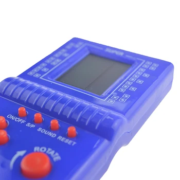 Prenosné hracie Hráčov Klasické Detstvo Tetris Ručné LCD displej, Elektronické Hry, Hračky, Vreckové Herné Konzoly