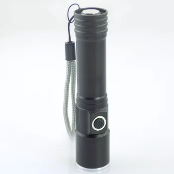 Prenosné Q5 led baterka s Magnetom Lanterna LED 18650 Taktické svietidle torch Výkonný 1600 Lúmenov Zoomovateľnom Linterna