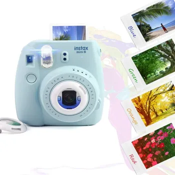 Prenosné Roztomilý 4 Farby Sklon Kamery Filter zblízka Objektív Pre Fuji Instax Mini 7s/8/8 /Kitty Polaroid