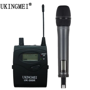 Prenosný Bezdrôtový Mikrofón Pre DSLR Kamery Vonkajšie Nahrávanie, Rozhovor, Video Streľba, DV UHF Ručný Mikrofón