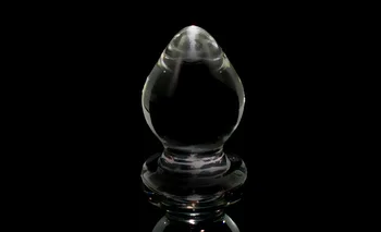 Priemer 6typ Kužeľovej sklenený análny čerpadla dospelých gay sex hračky výrobky pre mužov, ženy sexo análny plug sklo zadok plug sexuálnu hračku, buttplug