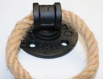 Priemer:7 cm Americký Tvorivé príruby krúžok kľučky Konopné lano nábytok rukoväť