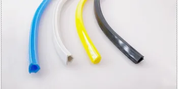 Priemyselné hliníkový profil ploché tesnenie drážky výbava bar šírka drážky 8 mm