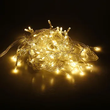 Pripojiteľná 3,5 M led záves cencúľ string svetlá led rozprávkových svetiel Vianočné svietidlá Cencúľ Svetlá, Vianočné, Svadobné Party Dekorácie