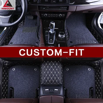Prispôsobený auto podlahové rohože pre Toyota Land Cruiser 100 200 LX570 LX470 3D auto styling všetkých poveternostných koberce, koberce luxusné vložky
