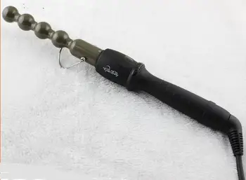 Pro Ideálny PERLIČIEK Curling Prútik nástroj Vlasy elektrické kúrenie Keramické mávali železa curler styling nástroj kadernícke babershop curl auta