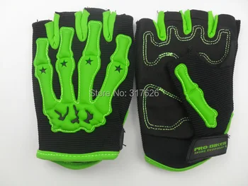 Probiker Kostra Motocyklové rukavice pol prsta luva motocross závodné rukavice cyklistické rukavice moto guantes luvas para motocykel