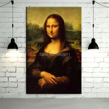Profesionálny Umelec Rozmnožovanie Vysoko Kvalitné Dojem, Umelecké Diela Najznámejších Portrétu Mona Lisa Olejomaľba Na Plátne