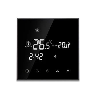 Programovateľné Dotykový LCD Displej Miestnosti podlahové kúrenie termostat s Dvojitým snímačom