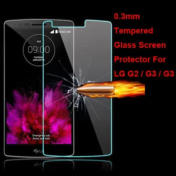 Proti výbuchu Tvrdeného Tvrdené Sklo Ochranný Film puzdro Screen Protector LG G2 G3 G4 G5 Stráže pelicula de vidro