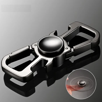 Prst spinner keychain krúžok fidget spinner handspinner prívesok na kľúč držiteľa nohavice pracky otvárač sleutelhanger