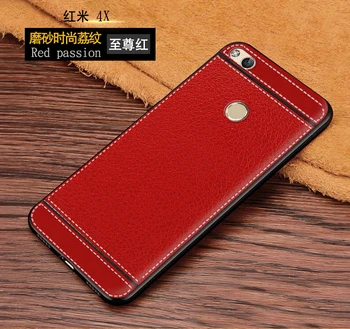 Prípadoch na Pôvodný Xiao Redmi 4X Pro 4 X 3 GB RAM, 32 GB ROM Mobilné Telefónne Vybavené Prípade pre Xiao Redmi X4 Červené mi 4X Prípade