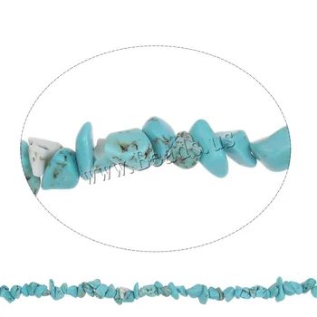 Prírodné modré TurquoiseBeads turmalín Netradičné Klenot kameň Čipy Prírodného Kameňa Šperky Zistenia Korálky 4-12mm Cca 100ks Creat