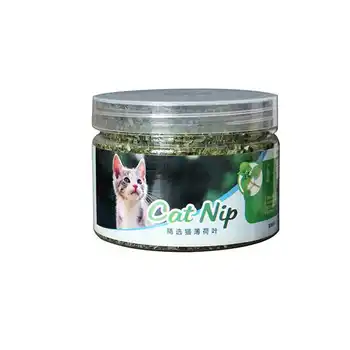 Prírodné Organické Premium Catnip 10 g 20 g 30 g Catmint Mentol Chuť Suché Mačka Lieči Zábavné Hračky pre Mačiatka