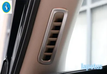 Príslušenstvo ! Pre Volvo XC90 2016 2017 2018 Nehrdzavejúcej Ocele Pilier Klimatizácia Zásuvky Otvor Kryt Trim 2 Ks / Sada